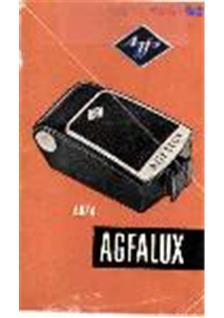 Agfa Agfalux manual. Camera Instructions.